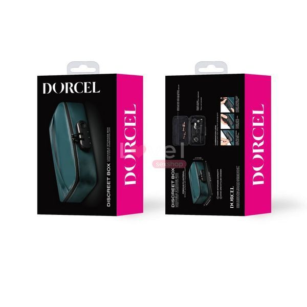 Кейс для іграшок Dorcel DISCREET BOX LUXURY GREEN, кодовий замок, 27&times;16&times;7,62 см SX1110 фото