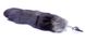 Анальная пробка Лисьий Хвост Boss Series Black, размер пробки 7×2.7 см, общая длина 40 см BS6400097 фото 3