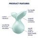 Мини-вибромассажер Satisfyer Viva la Vulva 3 Mint SO7786 фото 7
