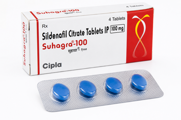 Сильнодіючі таблетки для чоловіків Suhagra 100 мл, 4 табл 81240008123 фото