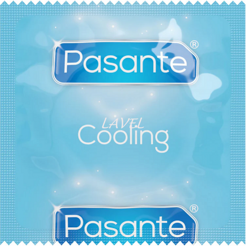 Презервативы - Pasante Cooling (ребристые с охлаждением), 3шт PSN006 фото