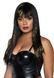 Черный парик с золотыми прядями Leg Avenue Long bang wig with tinsel, 60 см