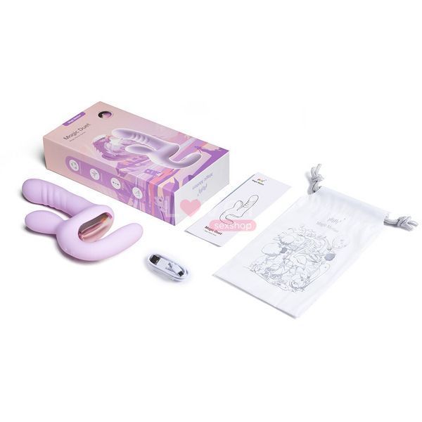 Смарт-пульсатор Magic Motion Magic Duet Purple, 10 режимів пульсацій, 10 режимів вибрації SX4293 фото