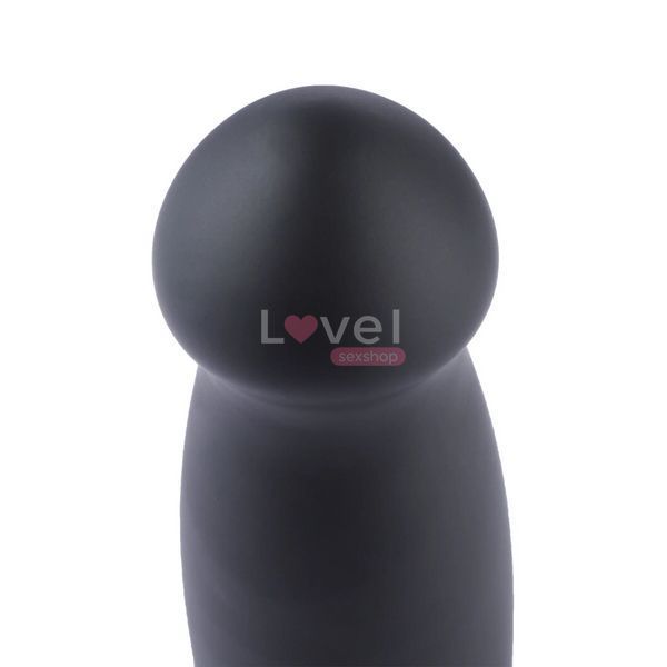 Силіконовий фалоімітатор для секс-машин Hismith 7.2" Black Silicone Anal Dildo, система KlicLok SX4007 фото