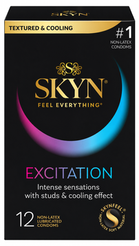SKYN EXCITATION Non-Latex 12 шт SK4020 фото