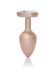 Анальная пробка - Jewellery Pearl Gold Heart Plug Clear M 62530064-00136 фото 4