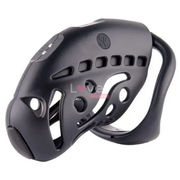 Клетка для члена с электростимуляцией LOCKINK SEVANDA Nautilus Estim Chastity Cage SX2838 фото