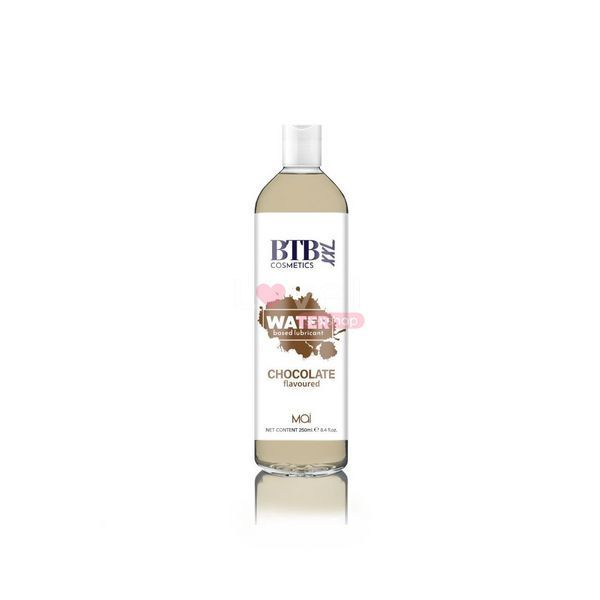 Змазка на водній основі BTB FLAVORED CHOCOLATE з ароматом шоколаду (250 мл) SO6569 фото