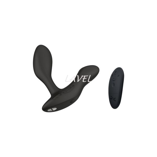 Смарт-вибромассажер простаты We-Vibe Vector+ CHARCOAL BLACK, пульт ДУ, регулируемый угол наклона SO8241 фото