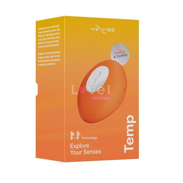 Вібратор We-Vibe Temp Tangerine SX3858 фото
