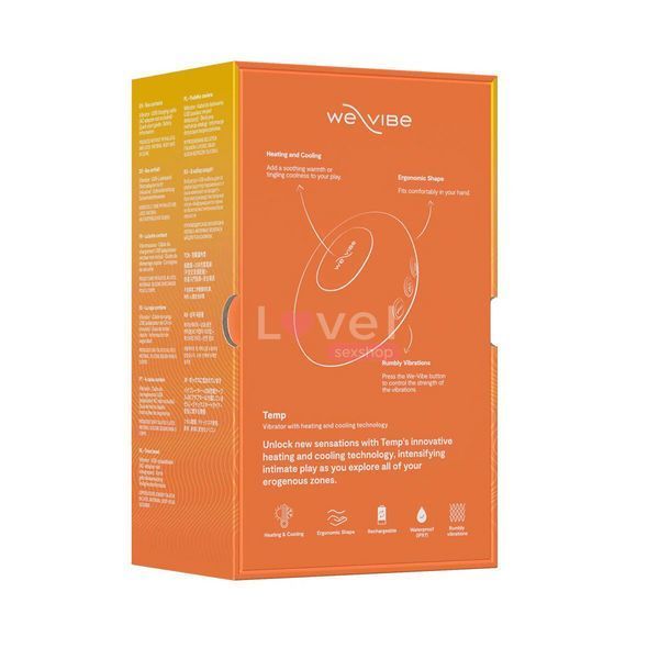 Вібратор We-Vibe Temp Tangerine SX3858 фото
