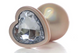 Анальная пробка - Jewellery Pearl Gold Heart Plug Clear M 62530064-00136 фото 1