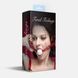 Кляп силіконовий Feral Feelings Silicon Ball Gag Red/White, червоний ремінець, біла кулька SX3978 фото 3