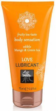 Їстівний лубрикант HOT Shiatsu Love Mango and Green Tea, манго і зелений чай, 75 мл 761100541403 фото