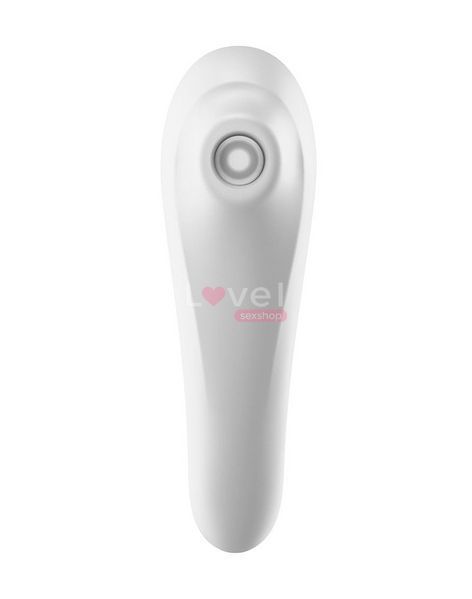 Смарт-вібратор та вакуумний стимулятор 2в1 Satisfyer Dual Pleasure White SO4105 фото