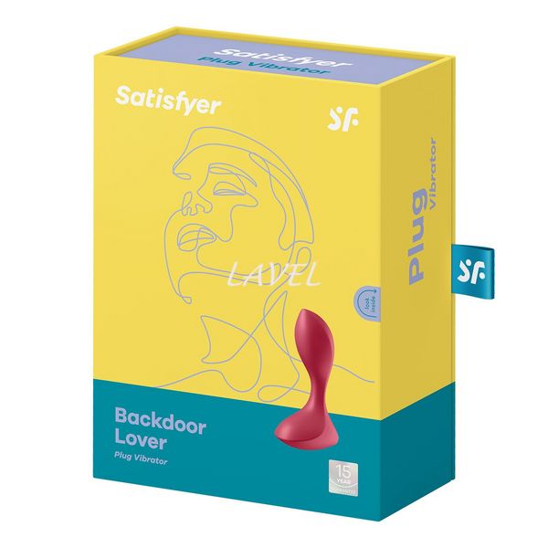 Анальная вибропробка Satisfyer Backdoor Lover Red SO5439 фото