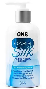 Екстраковзаючий лубрикант на гібридній основі ONE Oasis Silk, 236 мл ONE15514 фото