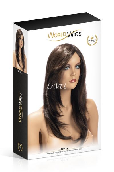 Парик World Wigs OLIVIA LONG CHESTNUT SO4683 фото