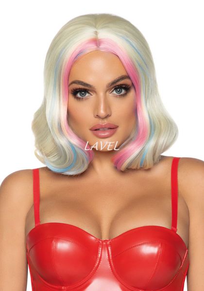 Перука Харлі Квін Leg Avenue Harley wavy bob wig, коротка, 36 см SO7943 фото