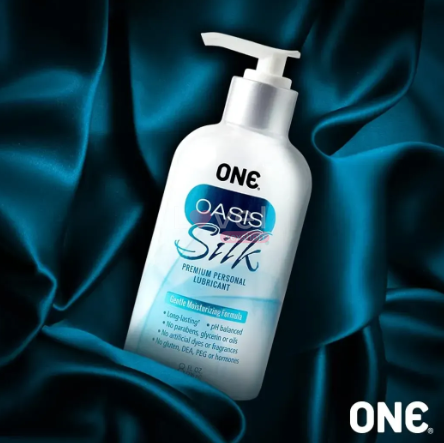 Екстраковзаючий лубрикант на гібридній основі ONE Oasis Silk, 236 мл ONE15514 фото