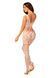 Сітчастий бодістокінг з імітацією топа та шортів Obsessive Bodystocking G330 XL/XXL, white, з доступом SO7696 фото 6