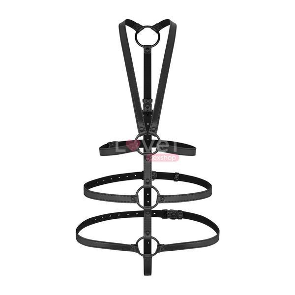 Портупея-фіксатор Bedroom Fantasies: Vera Bondage Harness, чорна SO8826 фото