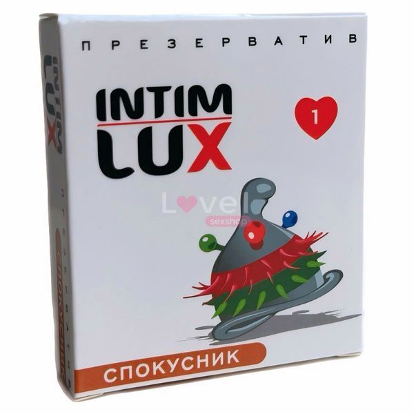 Презерватив с усиками Intim Lux Соблазнитель, 1 шт L3697 фото