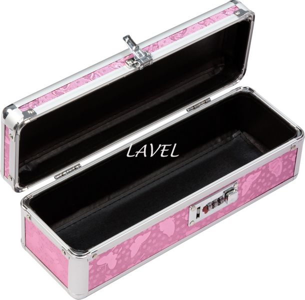 Кейс для зберігання секс-іграшок BMS Factory - The Toy Chest Lokable Vibrator Case Pink з кодовим за SO5563 фото