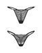 Набір трусиків Obsessive Clara 2-pack thong L/XL SX3559 фото 1