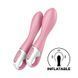 Вібратор точки G надувний Satisfyer Air Pump Vibrator 2 SO8411 фото 1