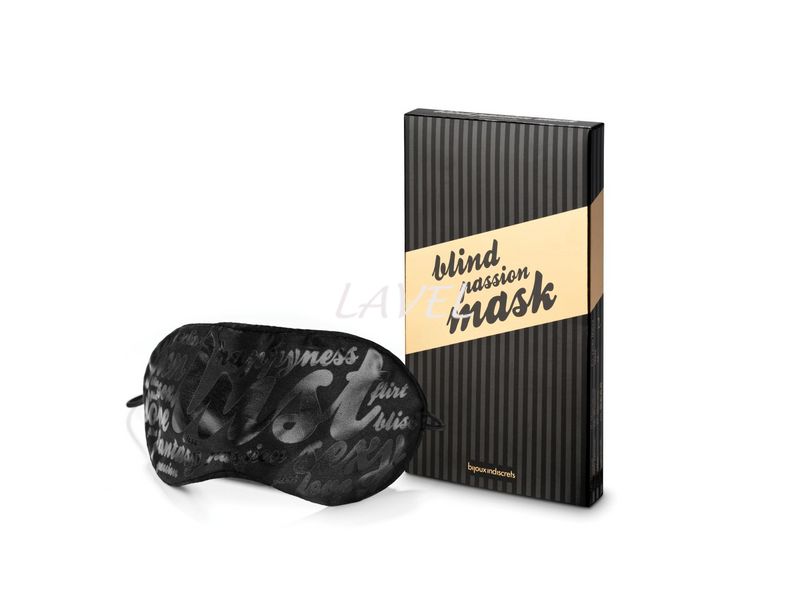 Маска ніжна на очі Bijoux Indiscrets - Blind Passion Mask в подарунковому пакованні SO2327 фото