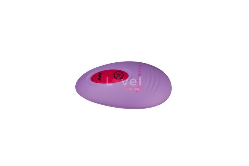 Вибратор в трусики FairyGasm HeartGem violet, на магните, пульт ДУ SX0630 фото