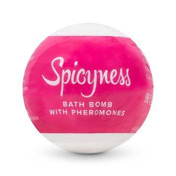 Розпродаж!!! Бомбочка для ванни з феромонами Obsessive Bath bomb Spicy 100 г (термін 24.01.2026) SO7711-R фото