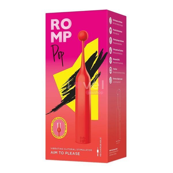 Клиторальный стимулятор Romp Pop SX0534 фото