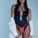 Трусики для страпона Strap-On-Me Leatherette Harness Fabulous - One Size - Red Glossy SX2853 фото 2