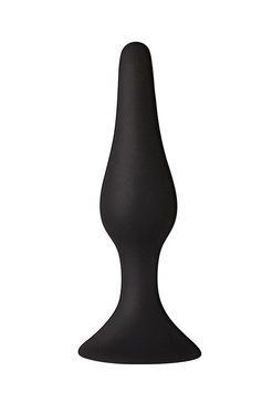 Анальная пробка на присоске MAI Attraction Toys №34 Black, длина 12,5см, диаметр 3,2см SO5010 фото