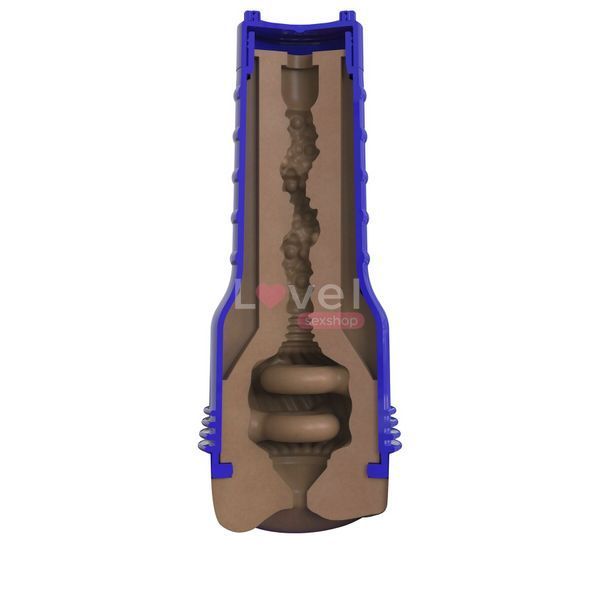 Мастурбатор-попка Fleshlight Boost Blast Female Medium Dark Flesh, плавающие кольца Turbo Tech SX1317 фото