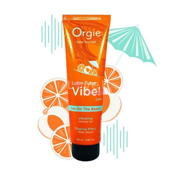 Вибролубрикант Orgie Lube Tube Vibe! Sex On The Beach 100 мл SX3134 фото