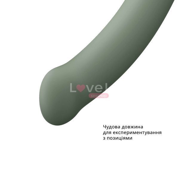 Фаллоимитатор Fun Factory MAGNUM, оливковый, очень гибкий, длина 18,3 см, диаметр 3,7 см SX0986 фото