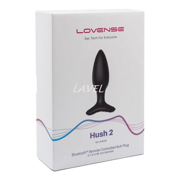 Анальна смарт-вібропробка Lovense Hush 2, розмір S SO6350 фото