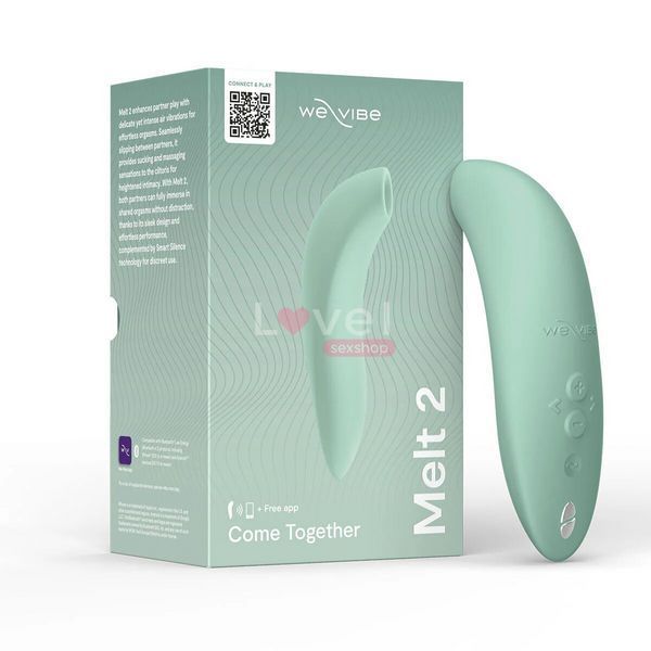 Вакуумный смарт-стимулятор для пар We-Vibe Melt 2 Sage SX3856 фото