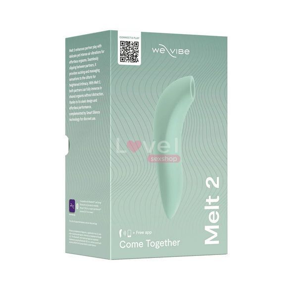 Вакуумный смарт-стимулятор для пар We-Vibe Melt 2 Sage SX3856 фото