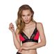 Эластичный топ с кружевом Passion PS001 TOP red-black, size S SO4185 фото 1