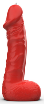 Свічка у вигляді члена Pure Bliss BIG Red 18 см SX1652 фото