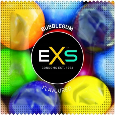 Презервативи - EXS Bubblegum, 3шт EXS001 фото