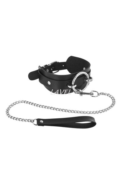 Ошейник с большим кольцом и с поводком Fetish Tentation Ring and Leash SO3731 фото