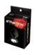 Анальная пробка с кристаллом MAI Attraction Toys №47 Black, длина 7см, диаметр 2,8см SO4630 фото 3