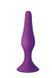 Анальная пробка на присоске MAI Attraction Toys №33 Purple, длина 11,5cм, диаметр 3см SO5011 фото 1