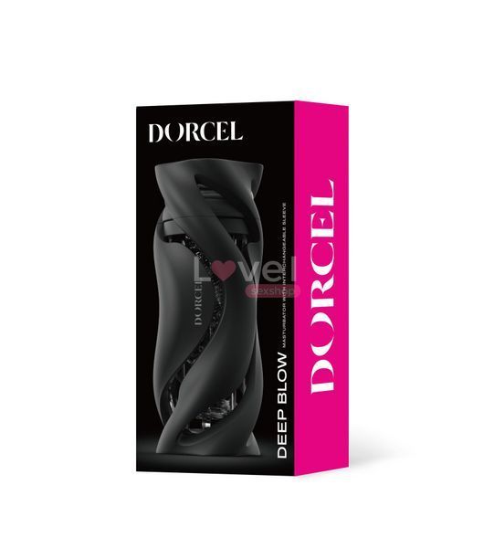 Мастурбатор Dorcel DEEP BLOW BLACK, двойное использование SO7378 фото