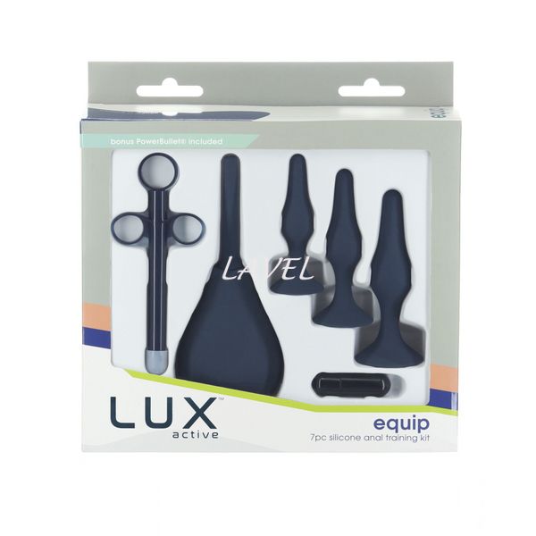 Набір анальних іграшок для новачків Lux Active – Equip – Silicone Anal Training Kit SO5570 фото